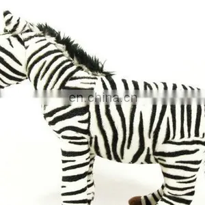 Wild Animal Zebra Plush and Plastic Toy Customized thumbnail-1