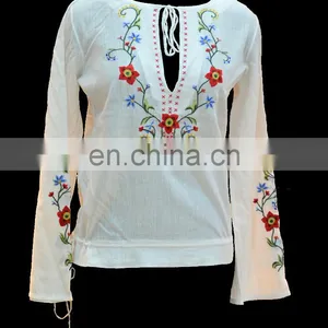 100% COTTON BLOUSES FOR LADIES 2017 thumbnail-4