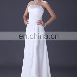 Fashion Ball Gown Long Floor Length Lace Sweetheart White Wedding Dress 2015 CL3184 thumbnail-4