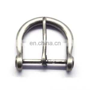 Volume Produce Factory Price O Ring Buckles Casual Vintage Skull Logo Belt Buckle thumbnail-1