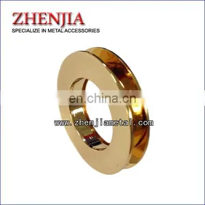 Flat Alloy Screw Eyelet for Handbag Making thumbnail-1