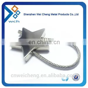 Hot Fashion Personalized Souvenir Star Metal Keychain thumbnail-1