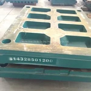 Metso C160 Jaw Plate Fit Metso Jaw Crusher Wear Parts thumbnail-3
