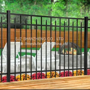Wrought Iron Fence/ Decorative Fence/ Ornamental Fence/cast Iron Fence thumbnail-2