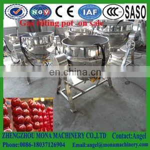 Sugar Cooking Melting Kettle/jacketed Cooking Pot for Jam thumbnail-6