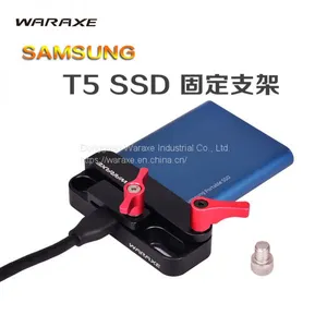 WARAXE Hard Driver Mount & Holder For Samsung T5 SSD thumbnail-1