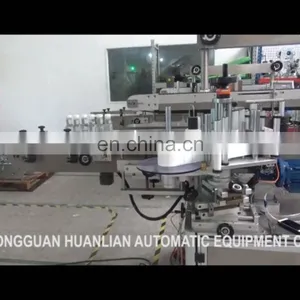 Double Sides Labeling Machine For Square Bottles, Flat Bottles Front and Back Labeling Machine thumbnail-1