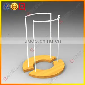 Curved Stand Display Rack for Ironing Clothes thumbnail-1
