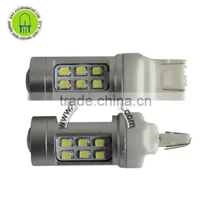 3157 P27/7W 7443 21SMD Samsung Chip With Projector for Car Tail Light Reverse Light Signal Light thumbnail-4