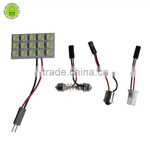 6smd 15smd 24smd 36smd 48smdRooflight LED Bulb Lamp for Car Interior With Ba9s Connector 5050 SMD thumbnail-2