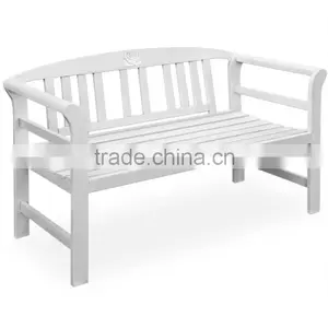 White Wash Color Furniture - New Design Bench - Outdoor Furniture thumbnail-1