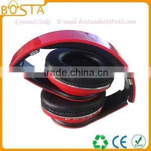 Manufacturering Foldable Wireless Stereo Bluetooth Headsets With Mic TF Support thumbnail-6