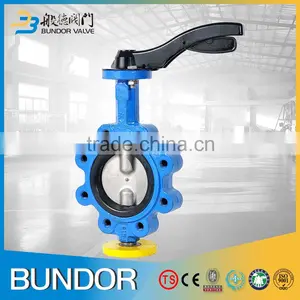 Manual Api Standard Wafer Type Double Stem Butterfly Valve Manufacturers thumbnail-2