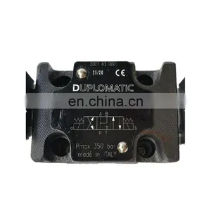 Duplomatic C20.6S3-A230K1/10 DS3-RK/11N-D24K1 C22S3-D24K1/11 DS3-TA/11N-D24K Hydraulic Solenoid Directional Control Valve thumbnail-3