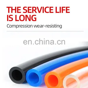 Air Tubing Pneumatic Pipe Hose for Compressor Tube Hose ID 8mmx5mm 6mm x 4mm 2.5mm 12x8mm Transparent Blue Red PU Air Gas pu thumbnail-4