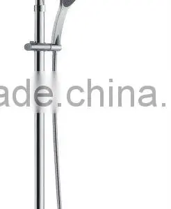 Chrome Rain Shower Faucet With Hand Shower thumbnail-1