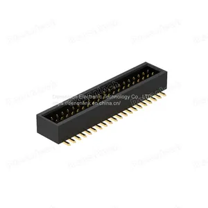 Denentech 1.0mm H2.8 Box Header Dual Row Straight SMT Peg thumbnail-3