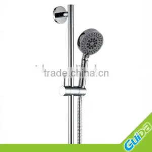 Chrome Plating Brass Round Shower Sliding Bar thumbnail-1