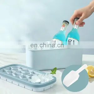 2021 High Selling Honeycomb Shape Wholesale Easy Pop Custom Silicone Ice Cube Tray thumbnail-1