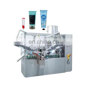 LTRG-120 Automatic Double Head Tube Filling and Sealing Machine Toothpaste Ointment Cream Glue Plastic Tube Filling Machine thumbnail-1