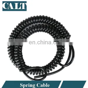 7 17 19 21 26 Cores Spring Spiral Cable for CNC Handheld Encoder Manual Pulse Generator thumbnail-5
