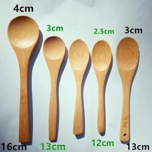 Mini Bamboo Spoon Wholesale Small Bamboo Wooden Spoons Made in China Totally Twinkle Bamboo Manufacturer thumbnail-1