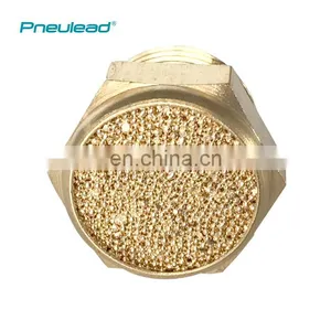 Pneumatic Fitting Brass Flat Head Silencer /Muffler thumbnail-3