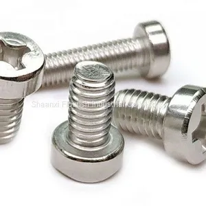 Anti Corrosion SS Cross Recessed Screw , Fully Threaded Cheese Head Screw thumbnail-3