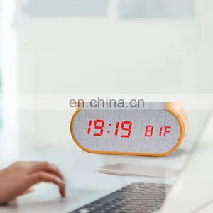 Wooden Wholesale the Coolest Gym Training Office Table Desk Small Digital Decorative Bed Side Kids Clocks thumbnail-3