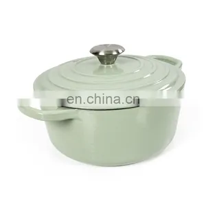 OEM Enamel Quality Kitchen Casserole Cast Iron Cookware Set thumbnail-5