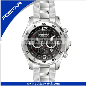Mult-function Stainless Steel Watch for Women Men thumbnail-3