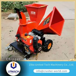 Compact Garden Chipper, Tree Chipping Machine thumbnail-4