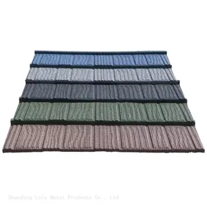 Colorful Stone Coated Steel Roof Tiles Linyi thumbnail-4