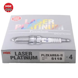 Wholesale Original Genuine NGK Spark Plug Double Platinum PLZKAR6A-11 5118 Car Engine Spark Plug for Nissan thumbnail-1