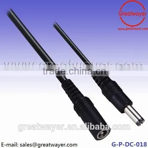 5.5*2.1 Male and Female dc Adapter Heating Cable 24v dc thumbnail-1