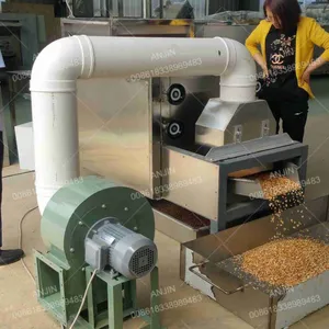 Automatic Cocoa Bean Peeling Machine Roasted Peanut Peeler Nut Skin Removing Machine thumbnail-4