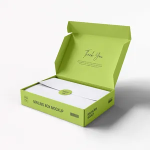 Eco-Friendly Recyclable Cardboard Logo Paper Boxes thumbnail-1