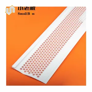 Hot Selling PVC Gutter Guard Vinyl Mesh Guard for Roof Leaf Protection thumbnail-1