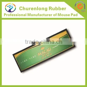 High Quality OEM Logo Soft Nutrile Rubber Bar Spill Mat, Washable Printed Beer Bar Runner thumbnail-1