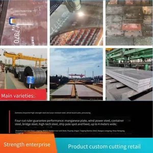 Shangang, Laigang, Angang, Jingye Low-temperature-resistant Q390gjcz25 High-rise Building Steel, Cut to Length, Custom Processing, Super Corrosion-resistant, for Power Transmission Towers thumbnail-5