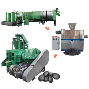 Automatic Hookah Charcoal Forming Production Line Biomass Charcoal Making Machine EPC thumbnail-1