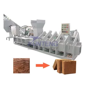 Coir Pith Block Pressing Machine Coco Peat 5kg Blocks Making Machine EPC thumbnail-1