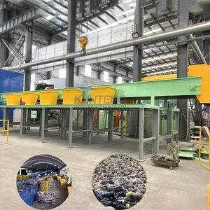 Manual Sorting Conveyor Machine Garbage Manual Sorting Platform Waste Segregation Machine EPC thumbnail-1