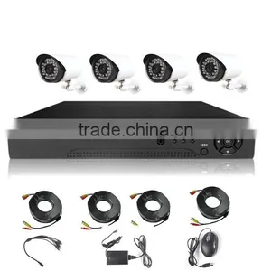 Best Price Video Surveillance Hot Sale High Definition Dvr 4ch Cctv Camera System thumbnail-1