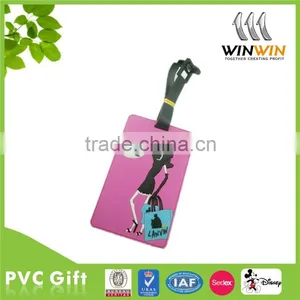 Fashion Lady Soft PVC Luggage Tag thumbnail-1