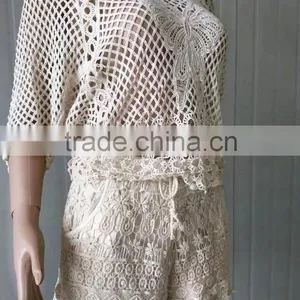 Ladies Hot/embroidery Flower Shorts/water Soluble Lace Shorts for Girls thumbnail-4