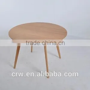 DT-4046-1 Classic Eco-friendly Solid Wooden Round Dining Table Dining Room Furniture thumbnail-2