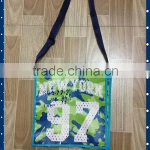 2014 Kids Love Design pp Lamination Custom Woven School Bag thumbnail-1