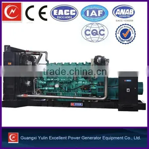 820hp -1100hp Diesel Generator Set Open-type AC-three Phase 600-800KW YC6C thumbnail-1