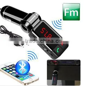 BC06 On-board Mp3 Bluetooth Hands-free Phone Car Charger USB FM Transmitters Double USB Interface2015 thumbnail-1